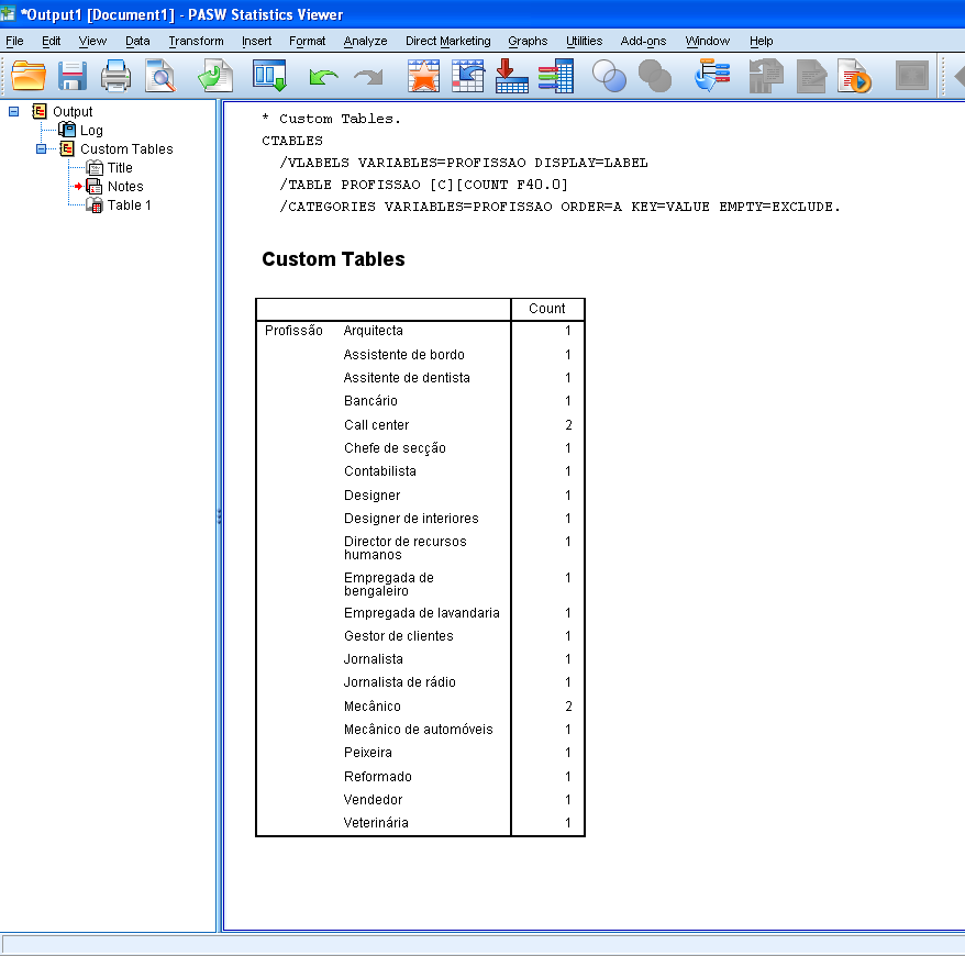 variavel string-freq-output